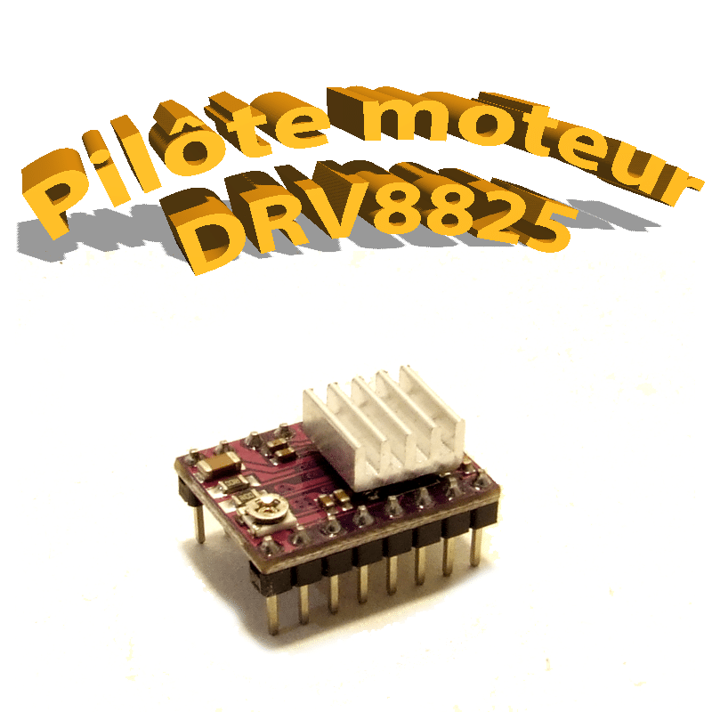 Driver Pentru Motoare Pas Cu Pas DRV8825 Compatibil RAMPS 1.4