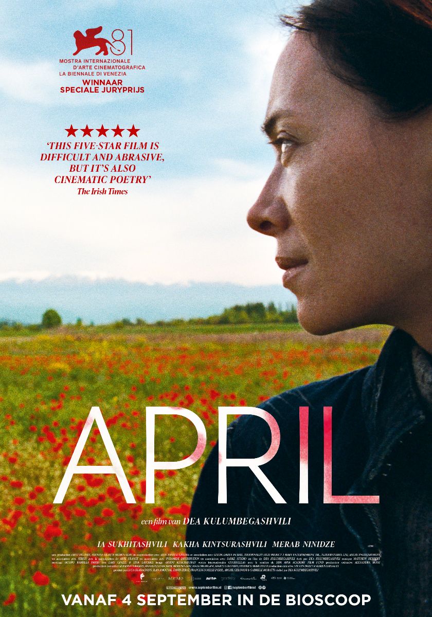 ‘April’ is vanaf 4 september te zien in de bioscoop