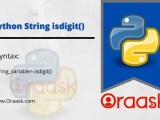 Python String Isdigit Method Clear And Concise Oraask