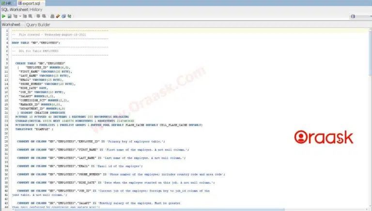 Backup A Table In Oracle Script Toad Sql Developer Oraask - Desktop Abstract Backgrounds for Desktop