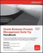 Oracle Business Process Management Suite 11g Handbook book cover