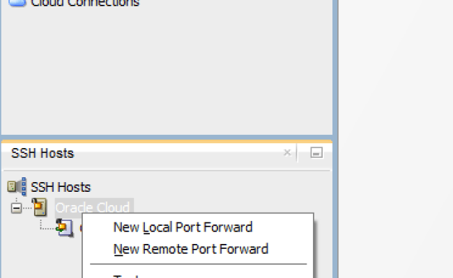 Connect To Oracle Cloud Database From SQL Developer - Oracleknowhow