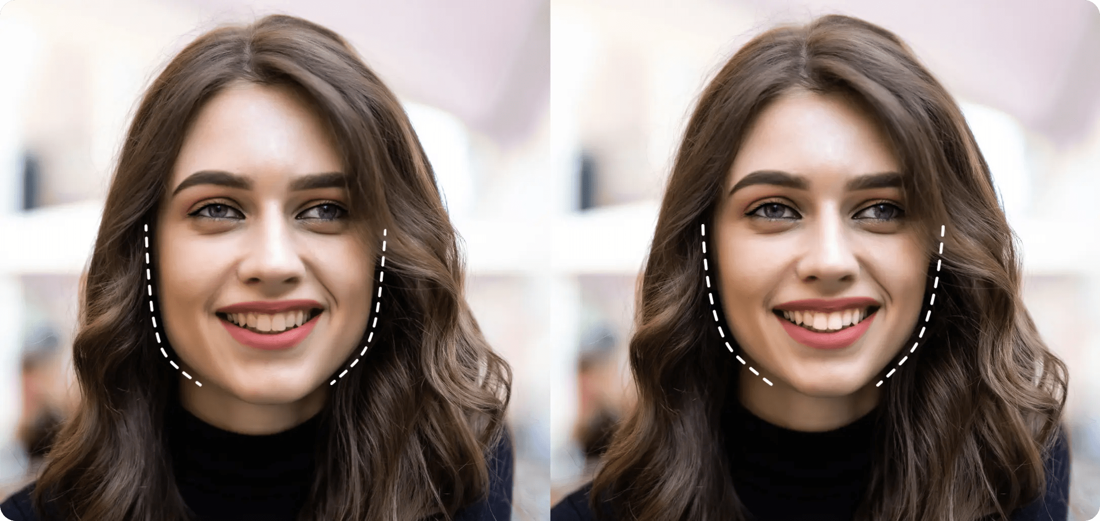 Orbo real-time face retouch & beautification