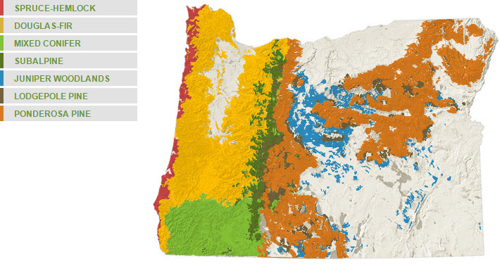 Forest Service Maps Oregon Map Of The Week American 
