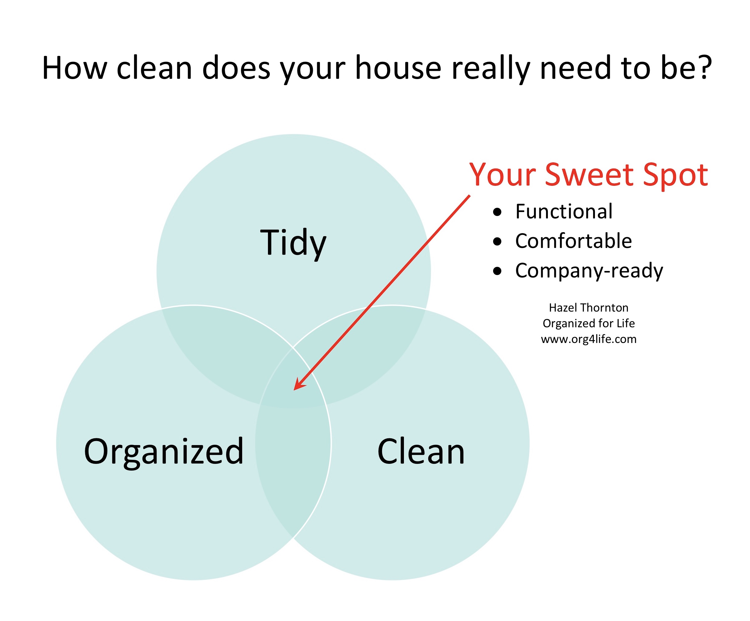 How clean does your house really need to be? Organized for Life and