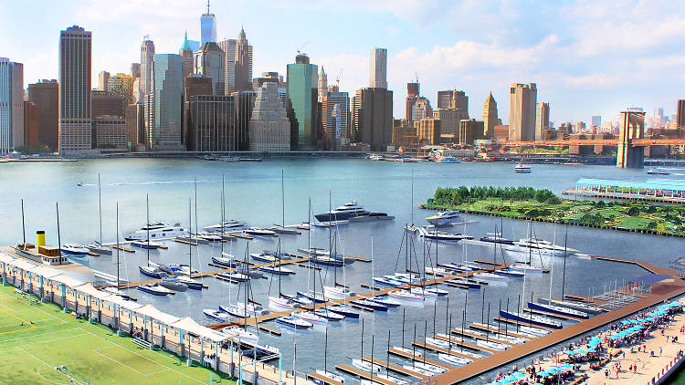 ブルックリンに新ヨットハーバー「ONE°15 Brooklyn Marina」が誕生