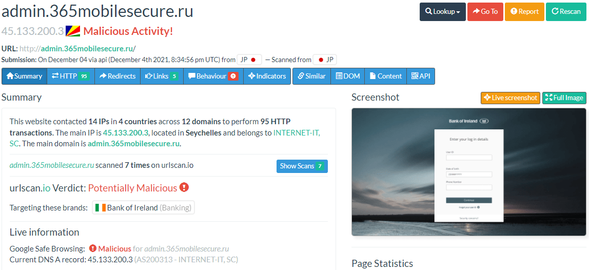 website hash match OSINT