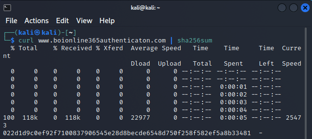 website hash sha256 OSINT