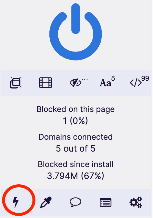 ublock privacy 5