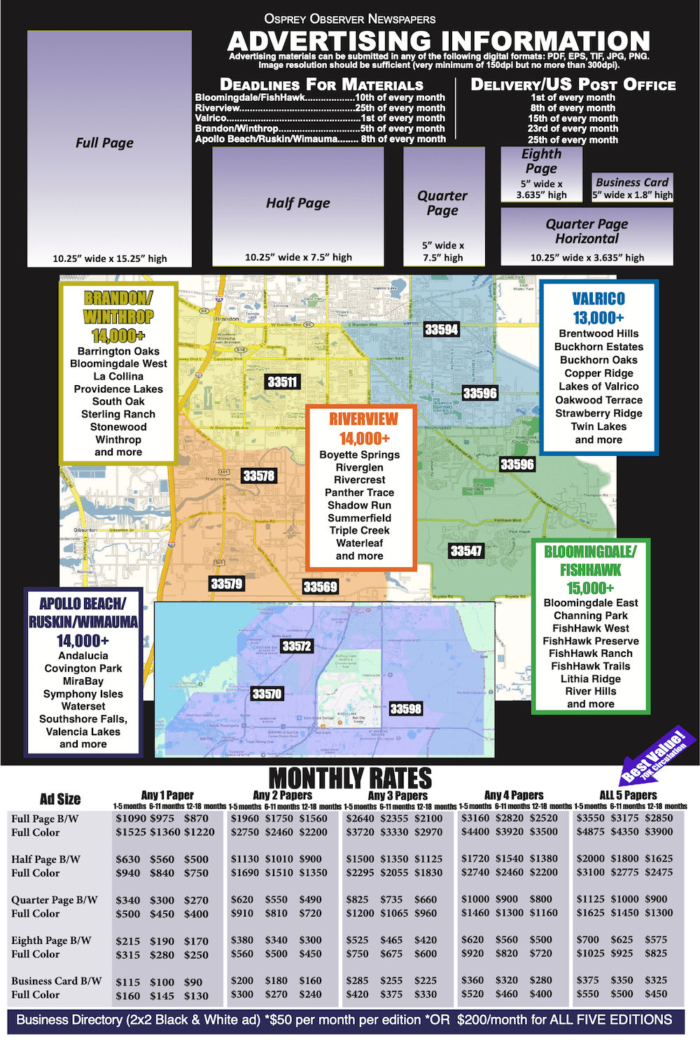 Advertising Rates 2026 Thumbnail