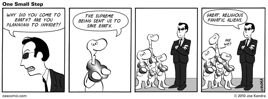 We’re on a mission from God.