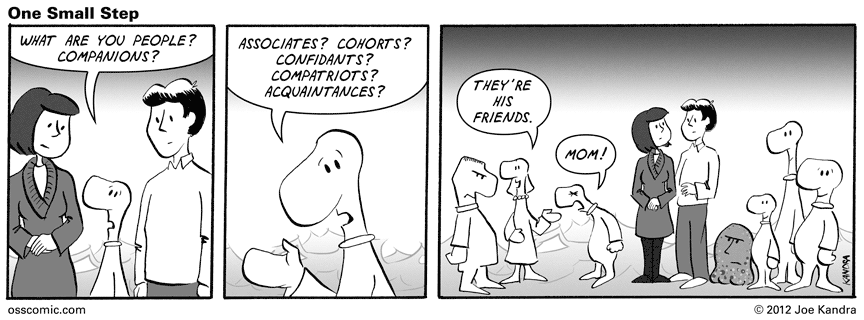 Mom! Don’t butt in!