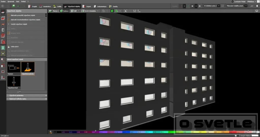 Osvetlenie domova sociálnych služieb (návrh)
