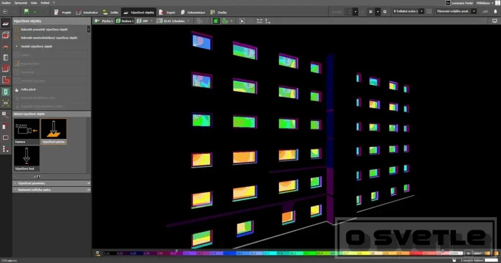 Osvetlenie domova sociálnych služieb (návrh)