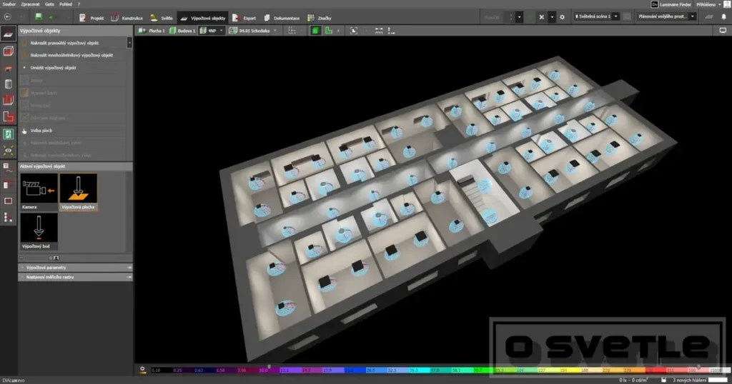 Osvetlenie domova sociálnych služieb (návrh)