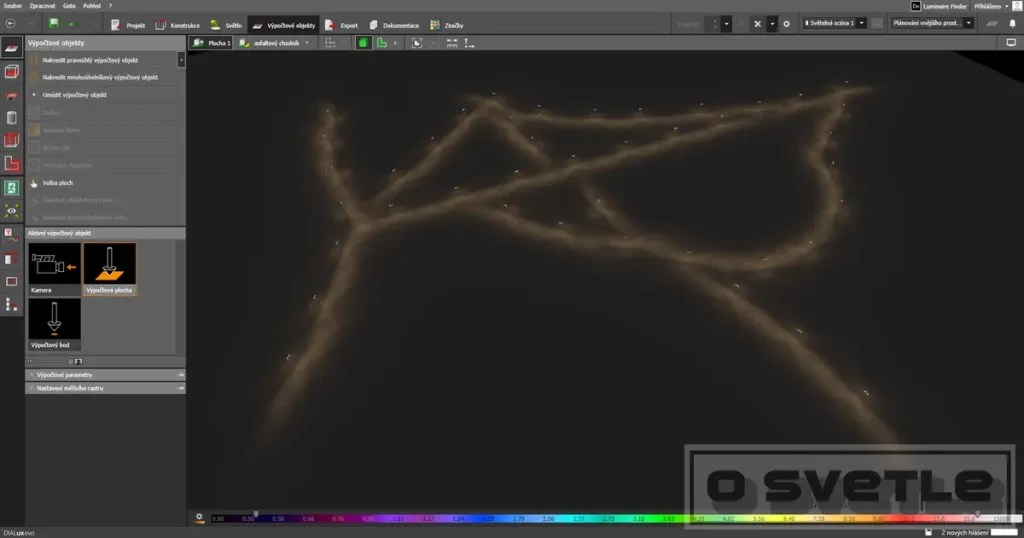 Parkové osvetlenie (návrh)