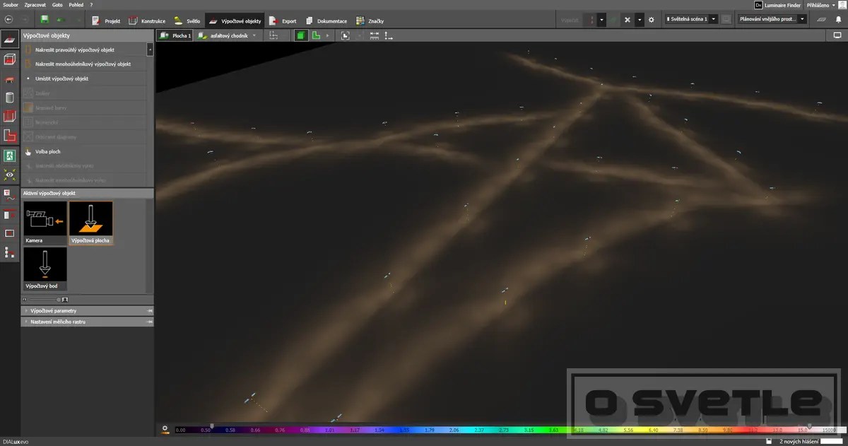 Parkové osvetlenie (návrh)