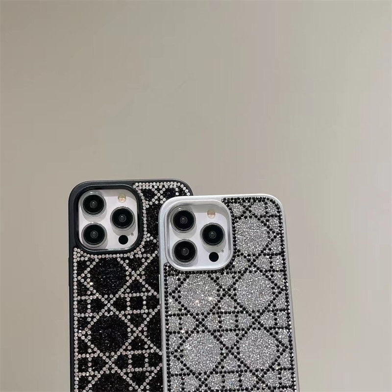dior iphone ケース キラキラ ディオール カナージュ