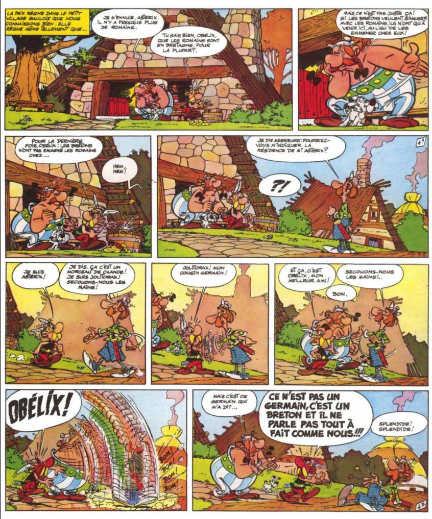 RÃ©sultat de recherche d'images pour "AstÃ©rix chez les bretons"