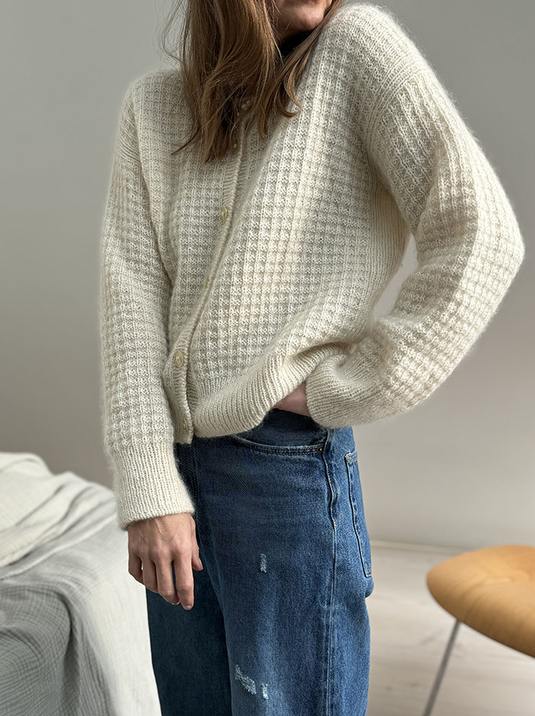 loose basic waffle cardigan loose basic waffle cardigan Loose Fit Waffle Knit Cardigan Sweater