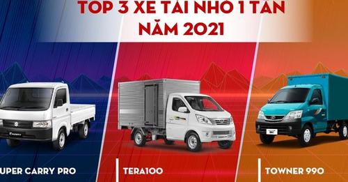 Top 3 xe tai nho Tera