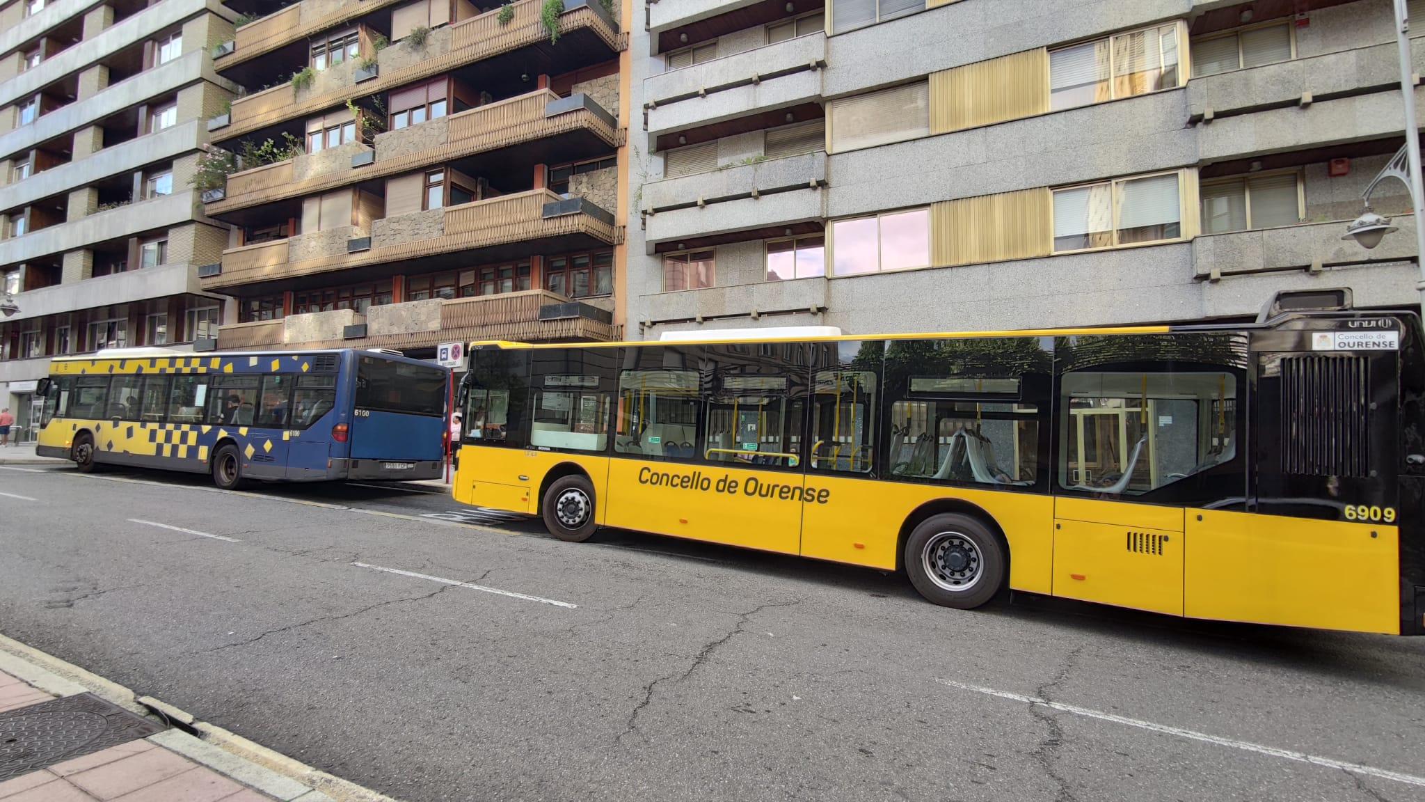 Autobuses en Ourense