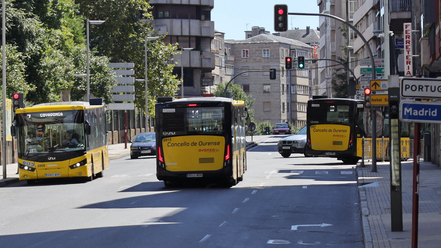 Autobuses en Progreso
