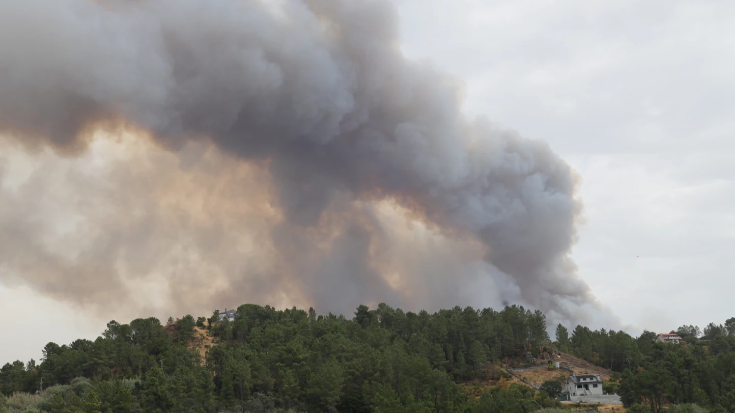 Incendio de hoy en Ourense
