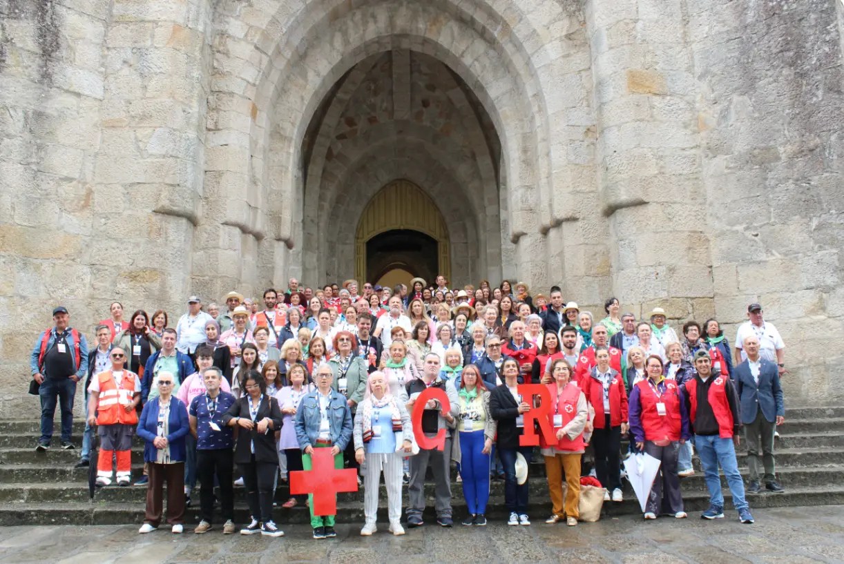 Voluntarios de Cruz Roja