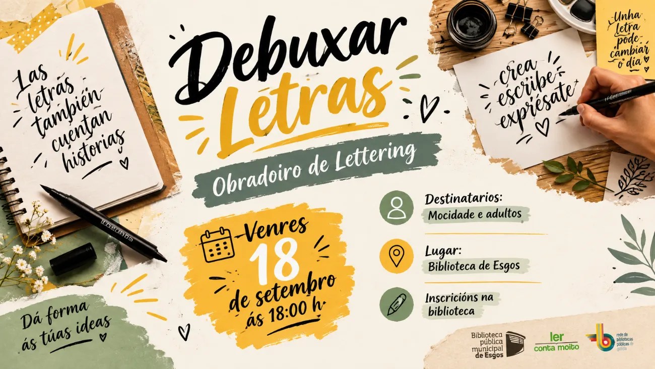 Curso de Lettering en Esgos