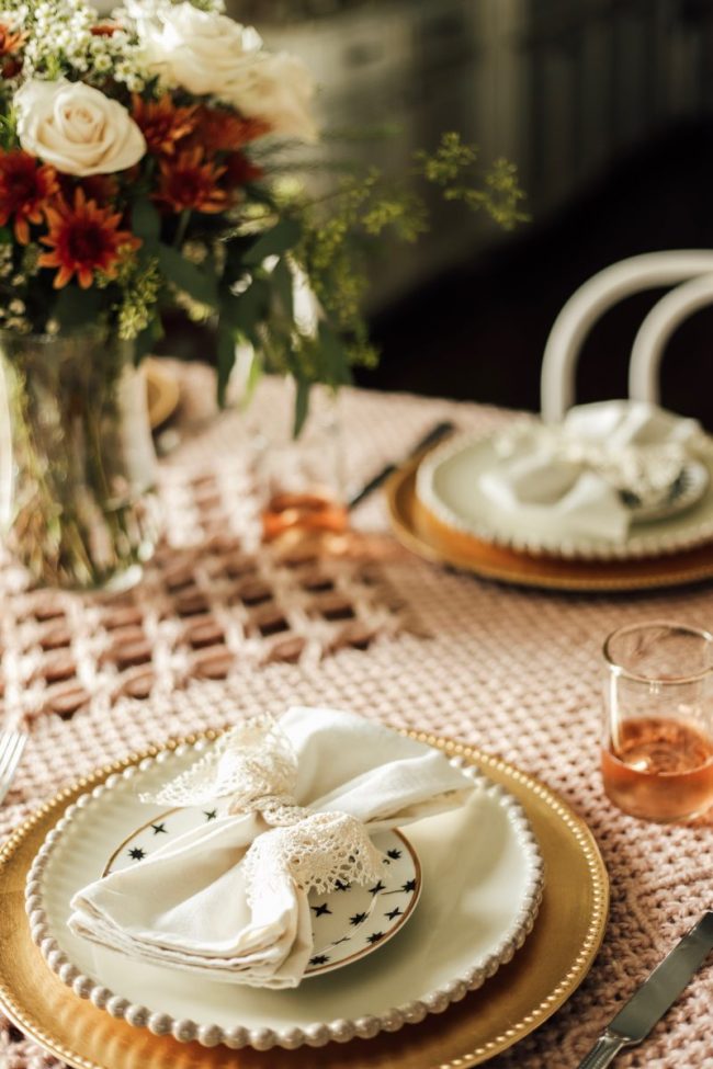 fall place setting 
