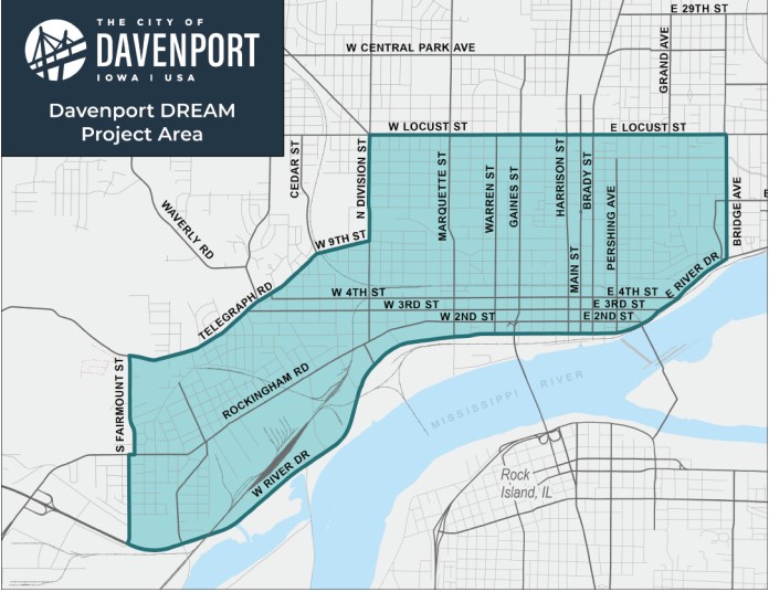 Davenport Accepting For DREAM Project DREAMmap 