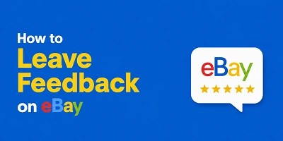 How to leave feedback on eBay