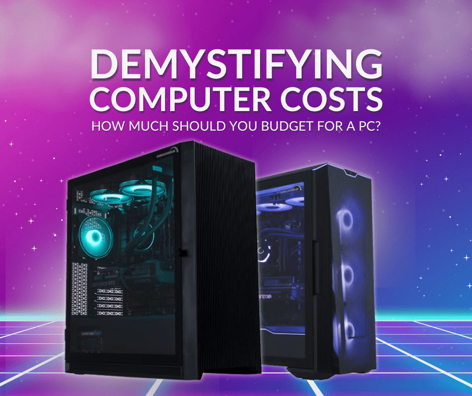 How Much Should You Budget For A PC Computer Costs Blog Feature Image Facebook Text 