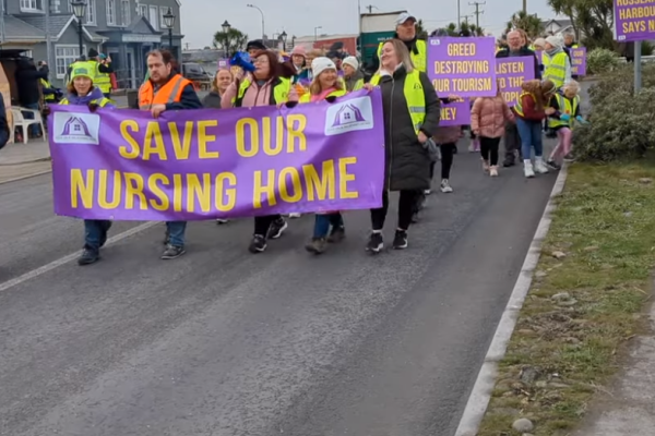 60 Days of Protest in Rosslare Harbour, Co. Wexford.