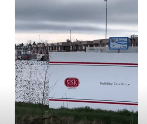 Dublin ! New estate for refugees only.