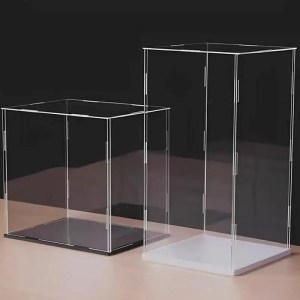Transparent acrylic dust cover