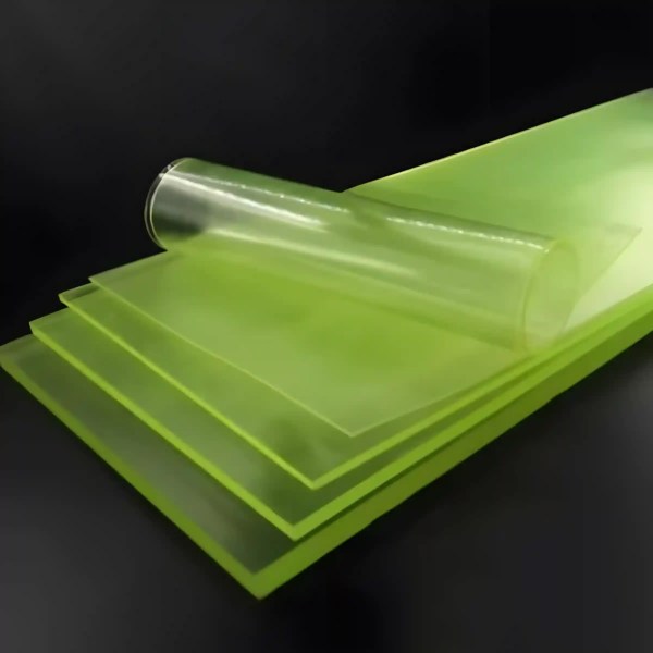 CNC Processed PU Rubber Sheet for Machine Parts