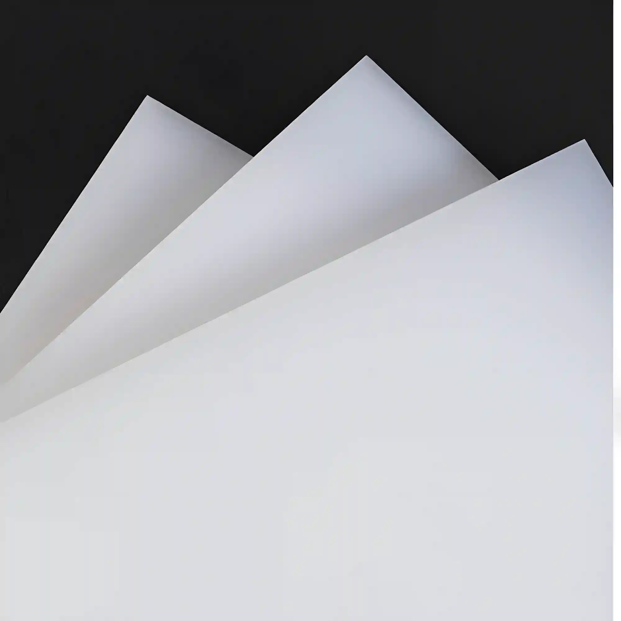 White PP sheet with 1/2 inch thickness for food-safe projects