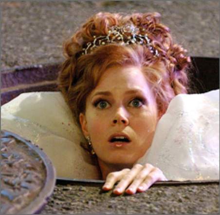 Amy Adams as a fairytale princess in Enchanted, Leo Sun, Gemini Rising