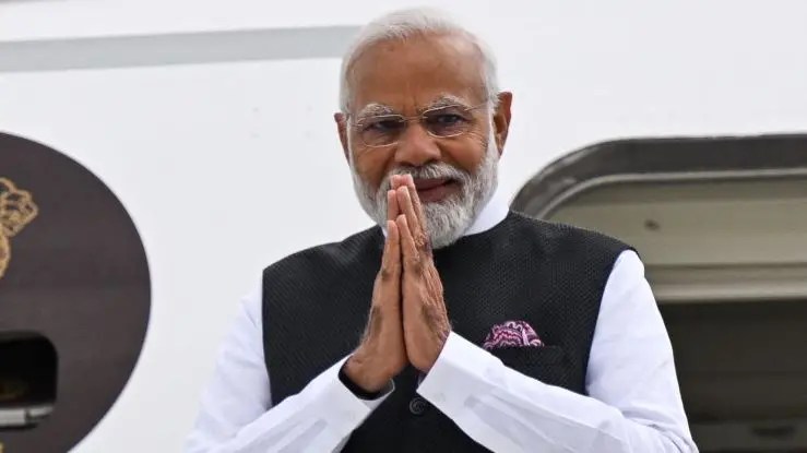 What did Prime Minister Narendra Modi say before his arrest during his visit to Kuwait