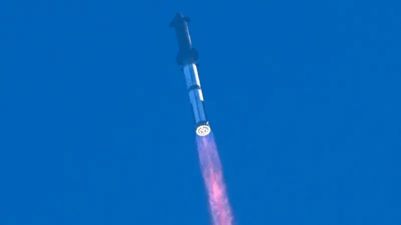 Elon Musk's company SpaceX's starship test fails