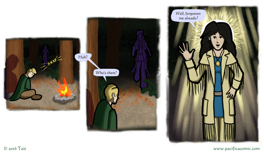 Pacifica Comic - Who's This?