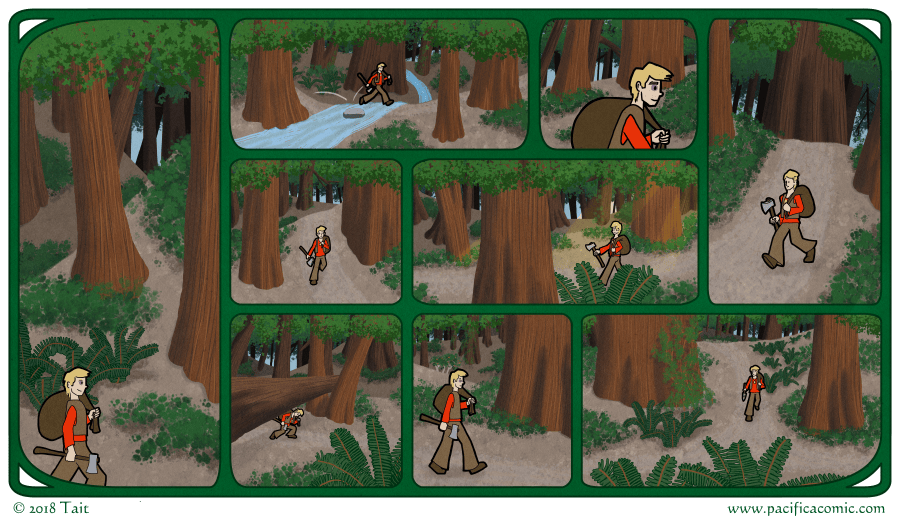Pacifica Comic - Through the Woods