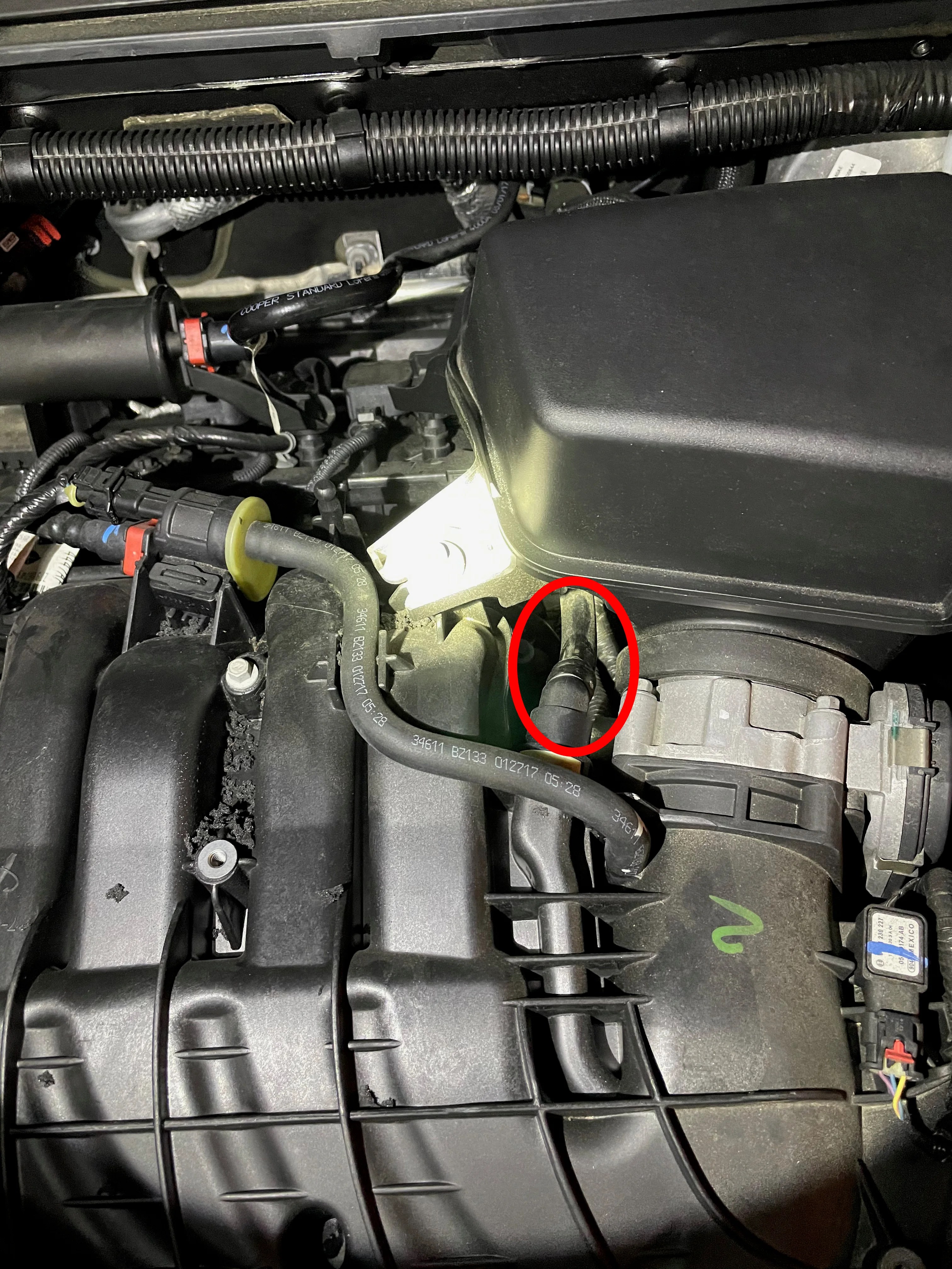 1997, 1998, 1999, 2000, 2001, 2002, 2003, 2004, 2005. Huge Vacuum Leak Can You Identify Hose 2017 Chrysler Pacifica Minivan Forums