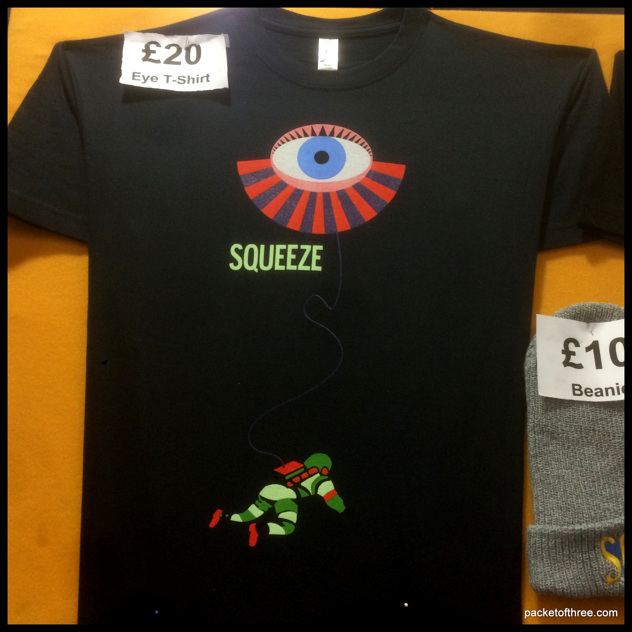 Cradle To The Grave tour 2015 - Squeeze Merchandise