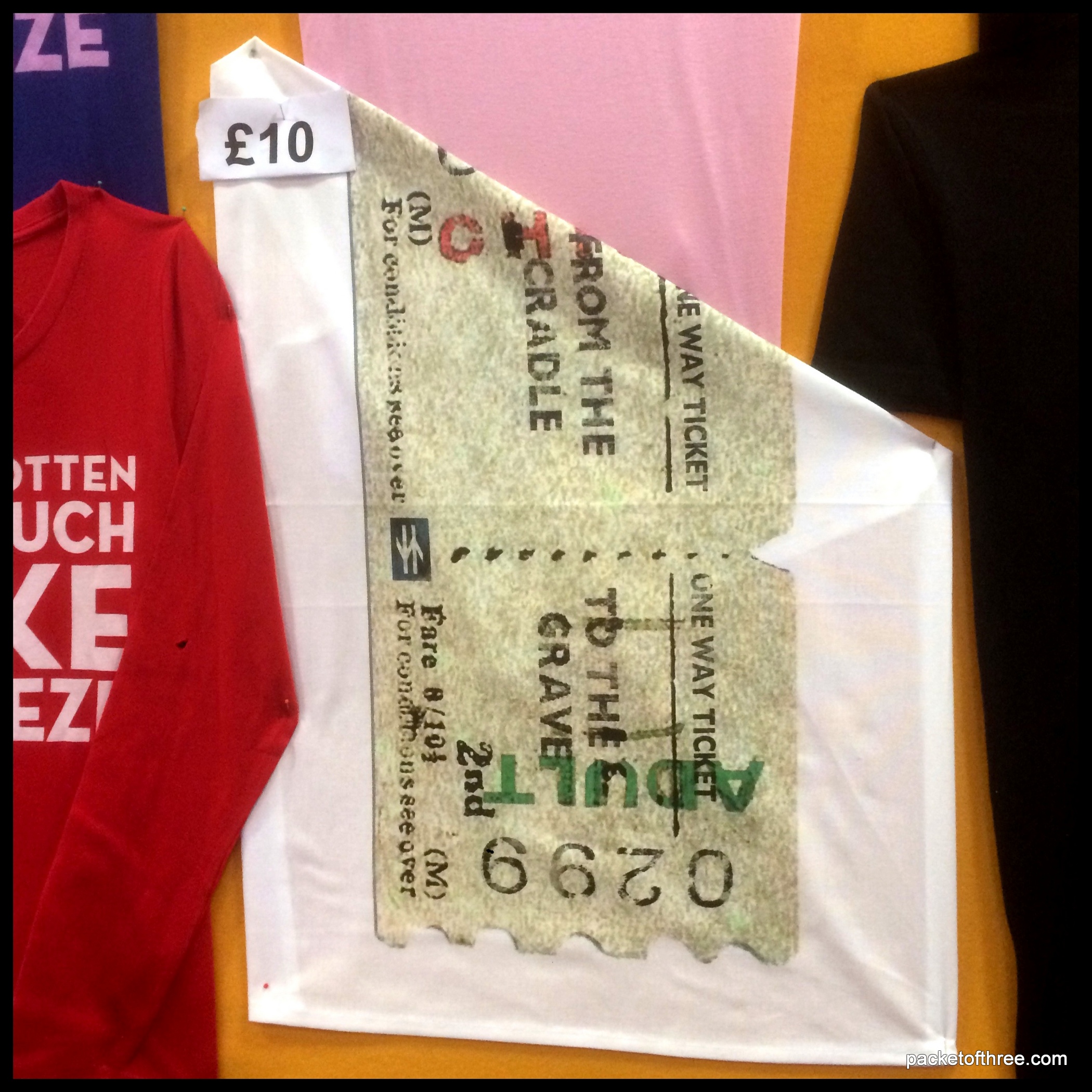 Cradle To The Grave tour 2015 - Squeeze Merchandise