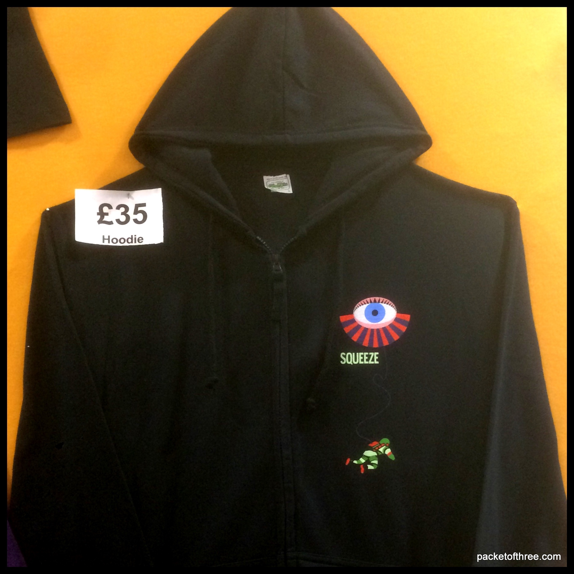 Cradle To The Grave tour 2015 - Squeeze Merchandise