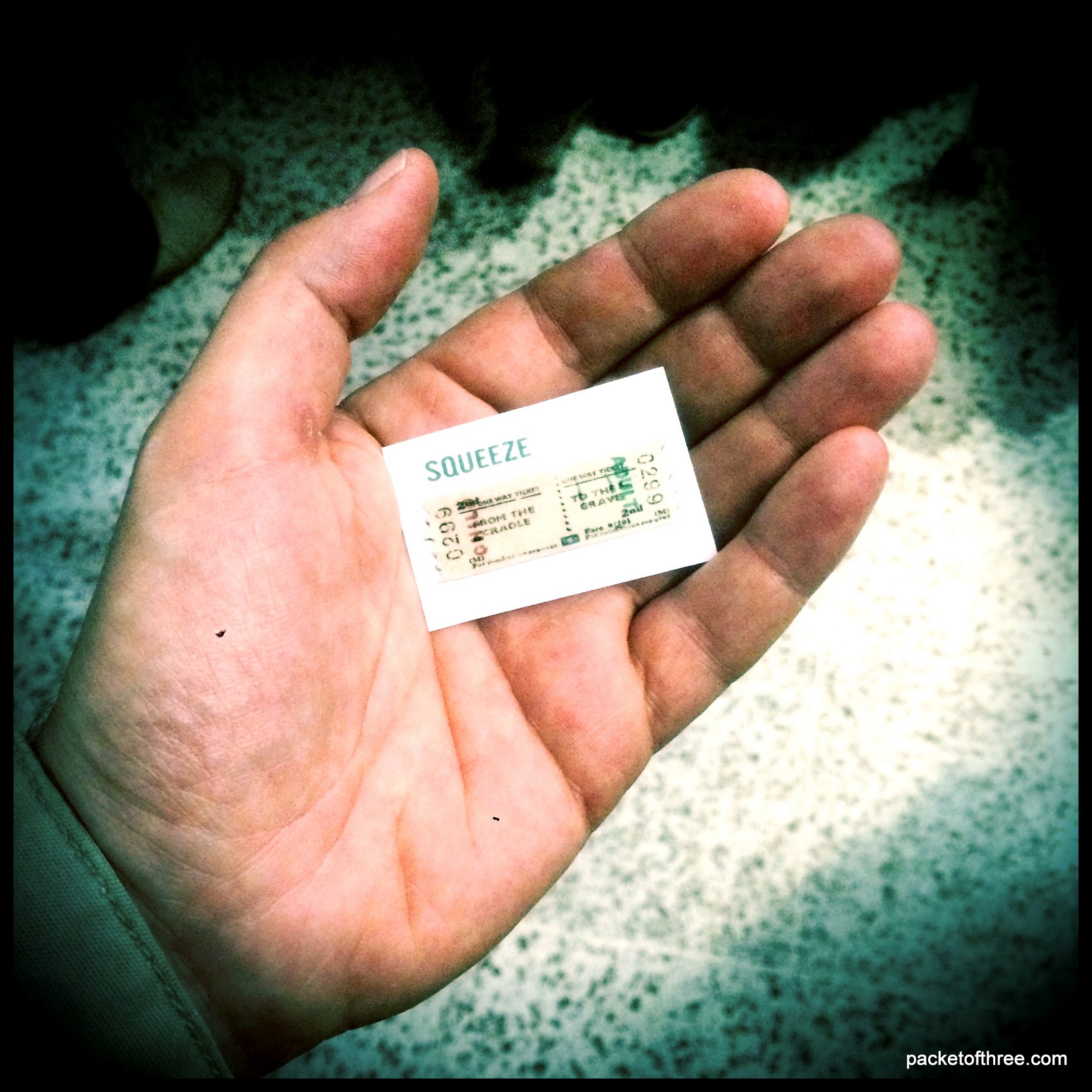 Cradle To The Grave tour 2015 - Squeeze Merchandise