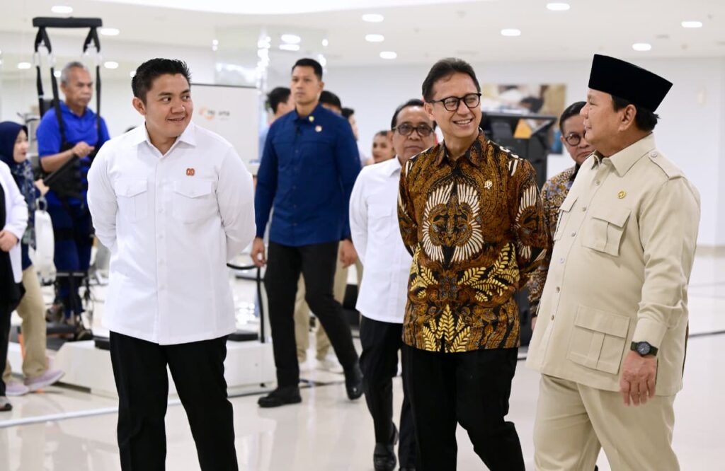 Resmikan RSPON Mahar Mardjono, Presiden Prabowo : Ini Bukan Sekedar Rumah Sakit, Tapi Pusat Penelitian Dokter Spesialis Bidang Saraf dan Otak
